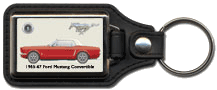 Ford Mustang Convertible 1965-67 Keyring 2